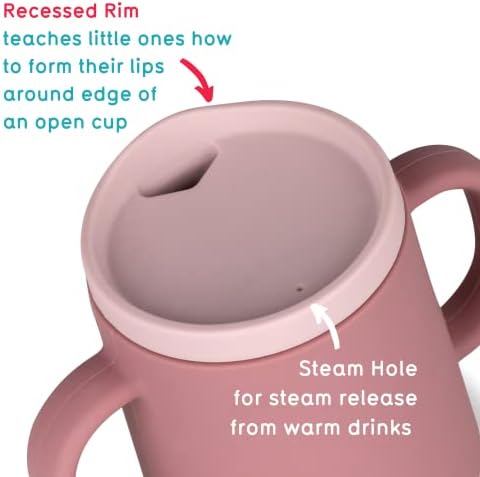 3 Way Baby Trainer Cup for 6m Pink 1