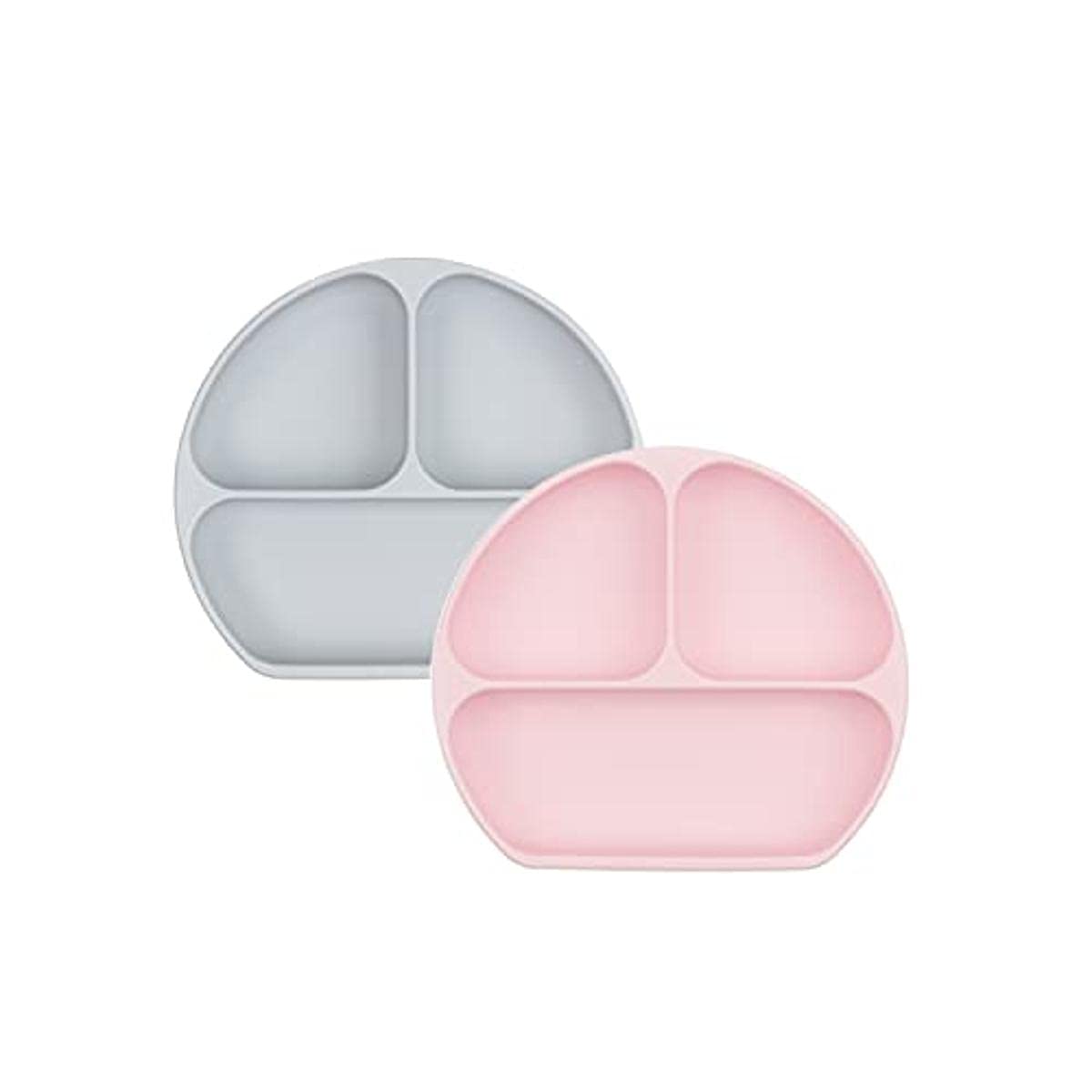 Bumkins Toddler Suction Plate for Baby Feeding