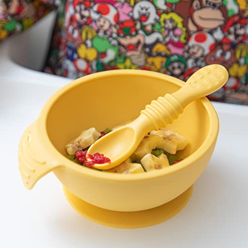 Bumkins Baby Bowl with Suction Pineapple Design 4 Months Up
