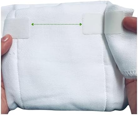 KJVOOM Adhesive Diaper Closures 100-Sheets 2 Rolls