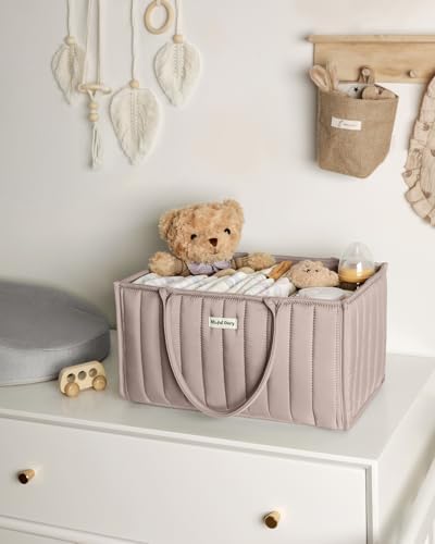 Blissful Diary Baby Diaper Caddy Organizer
