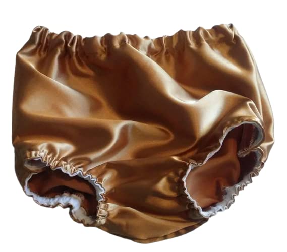 Rowanmayfairs Baby Boy Girl Gold Diaper Cover Bloomers 0-24M