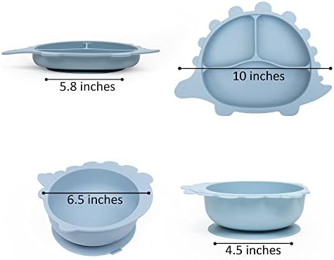 Little LoveBug Toddler Feeding Set with Dinosaur Plate
