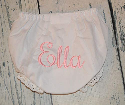 Personalized Baby Bloomers with Script First Name