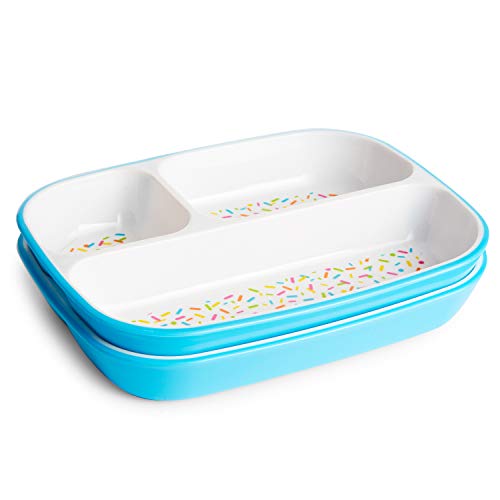 Munchkin Splash Toddler Feeding Set with Blue Sprinkles