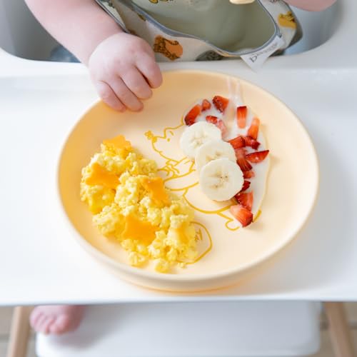 Bumkins Disney Winnie the Pooh Plate and Spoon Set