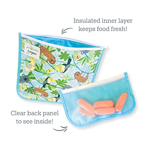 Green Sprouts Reusable Snack Bags 2 Pack 1