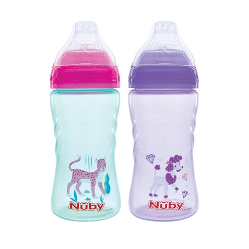 Nuby No-Spill Sip-it Sport Cup 2 Pack - 12oz 12 Months