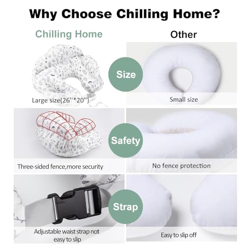 Chilling Home Adjustable Nursing Pillow for Breastfeeding