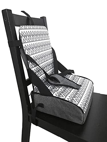 Dreambaby Grab N Go Travel Booster Seat with Storage Grey
