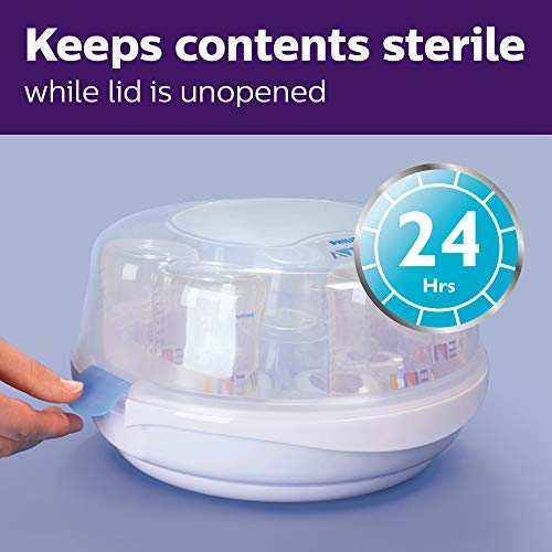 Philips AVENT Microwave Sterilizer for Baby Bottles and More
