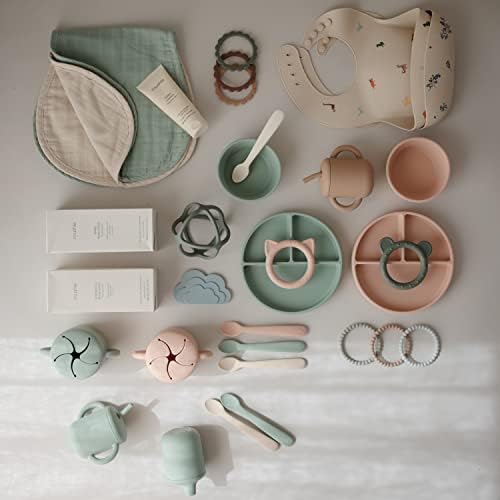 Mushie Silicone Suction Bowl - Blush