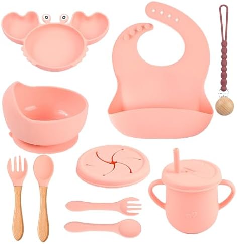 Dive and Drive Silicone Baby Feeding Set 14 Pcs