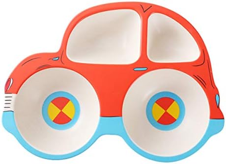 Kids Car-Shaped Dinnerware Set 5 Piece