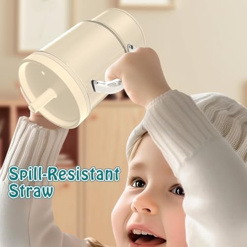 Toddler 9 oz Mini Cup with Leak-Resistant Straw and Handle
