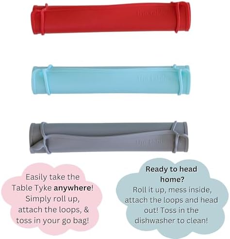 The Table Tyke 100 Silicone Placemat Sage Green 1