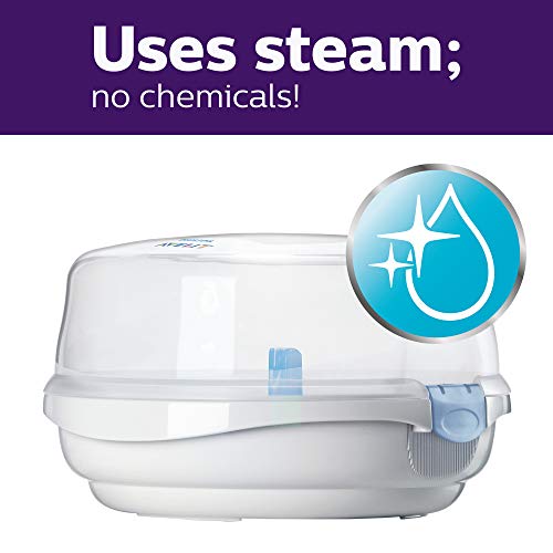 Philips AVENT Microwave Sterilizer for Baby Bottles and More