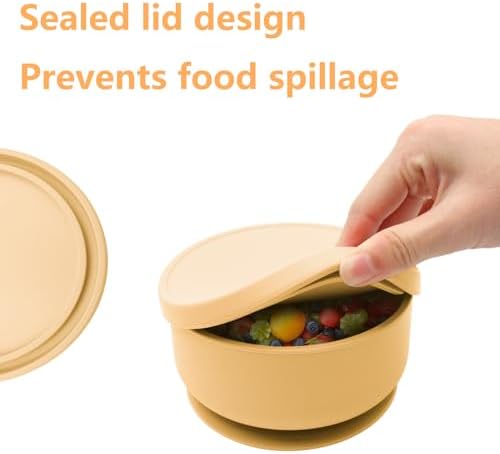 Benoxine Silicone Baby Feeding Set for Weaning
