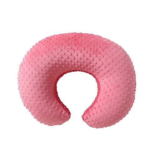 QUENESS Nursing Pillow with Soft Cover for Breastfeeding and Tummy Time