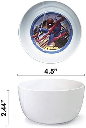 Zak 5-Piece Dinnerware Set - Marvel Spider-Man