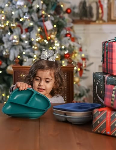 Babelio Suction Plates for Baby Toddler 3 Pack