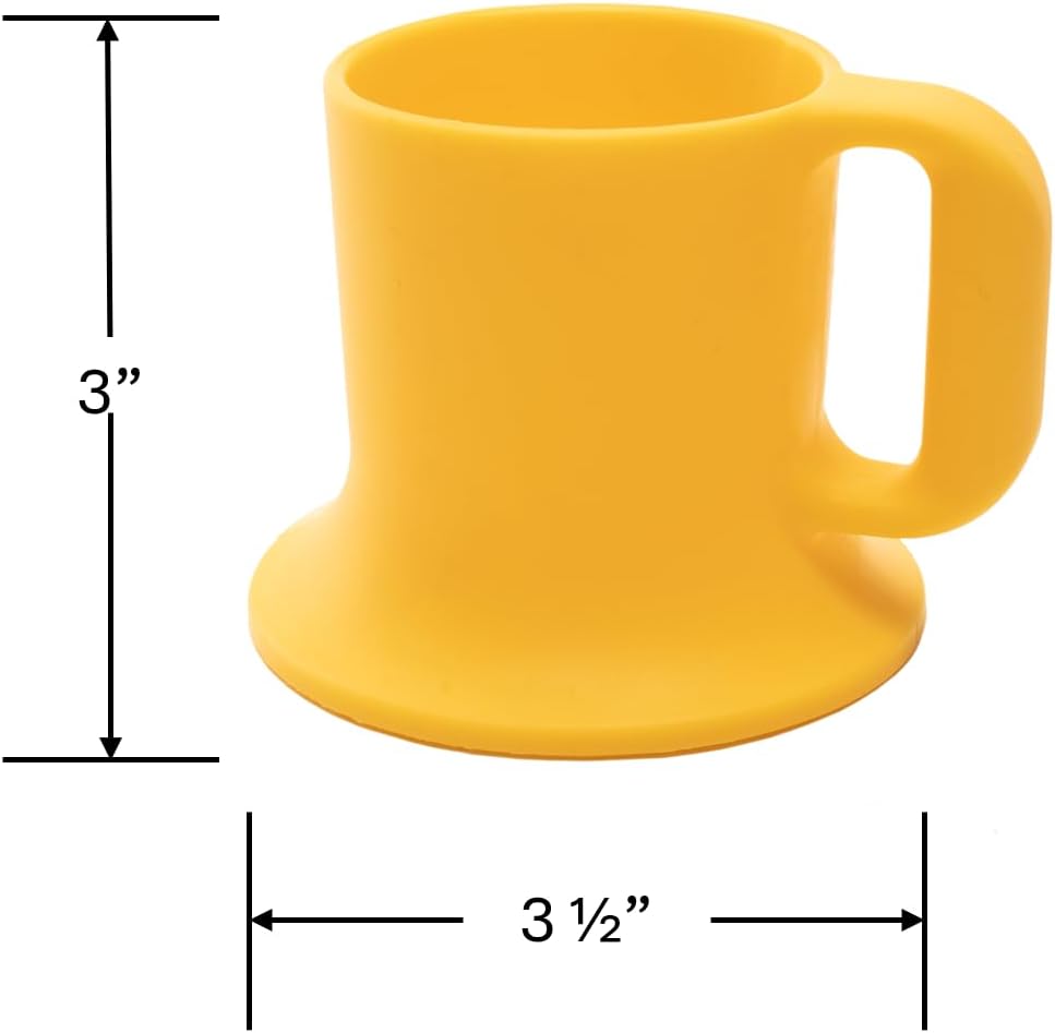 Untippy Silicone Toddler Mug with Handle 5 oz Sun