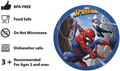 Zak 5-Piece Dinnerware Set - Marvel Spider-Man