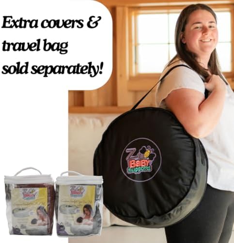 Twin-Z One Z Pillow with Nursing Cover Travel Bag