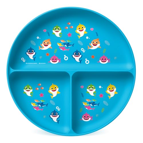 Simple Modern Baby Shark Silicone Plate for Kids