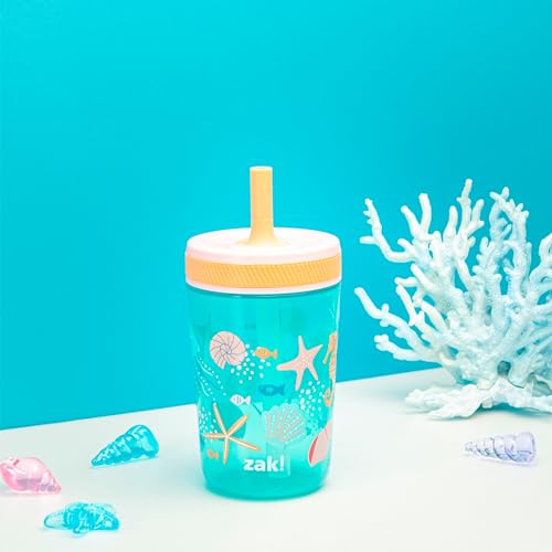 Zak Designs Kelso 15 oz Tumbler Set with Shells 1