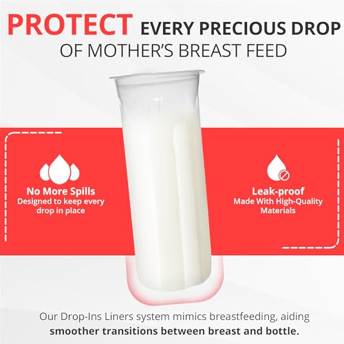 Playtex Baby Nurser Disposable Drop-Ins Bottle Liners 8 Oz 100 Count