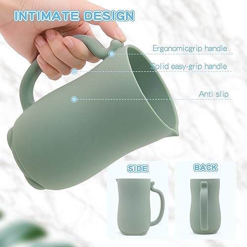 MANDOO Baby Bath Rinse Cup - Light Green 1