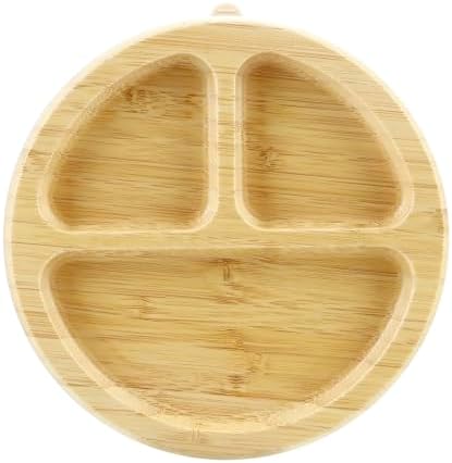 PandaEar Bamboo Suction Plate for Kids