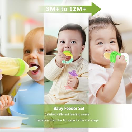 WAJIAYON Baby Fruit Feeder Pacifier 12 Pack