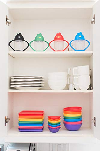 Lollaland 7 Pack BPA Free Toddler Bowls Set