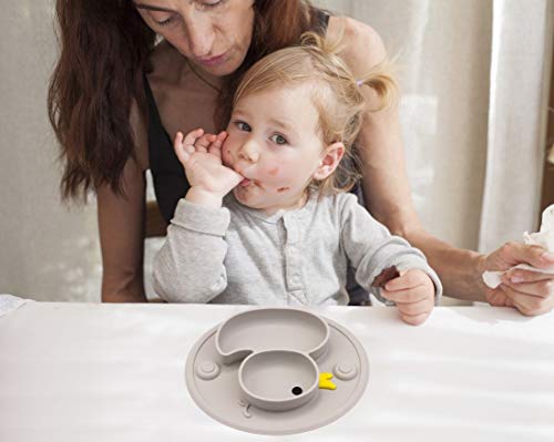 Lightening Baby Plate Silicone Toddler Plates