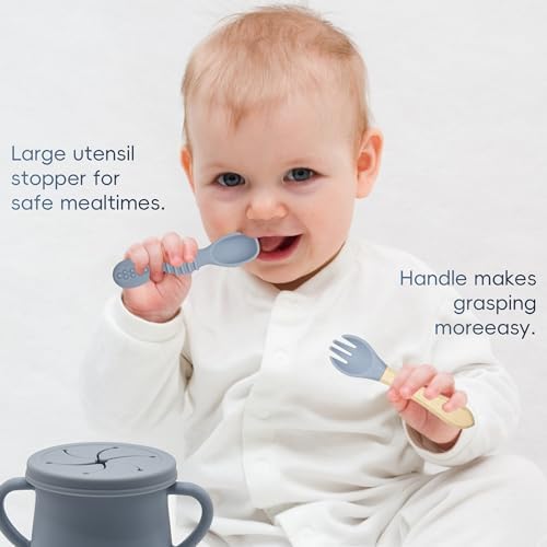 zmkele Silicone Baby Feeding Set 11pcs for 6 Months