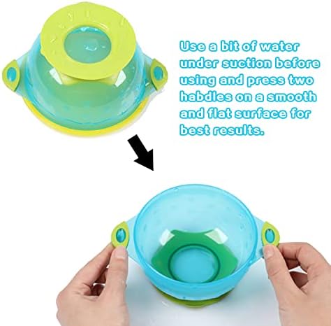 PandaEar Spill Proof Stackable Baby Suction Bowls 3 Sizes