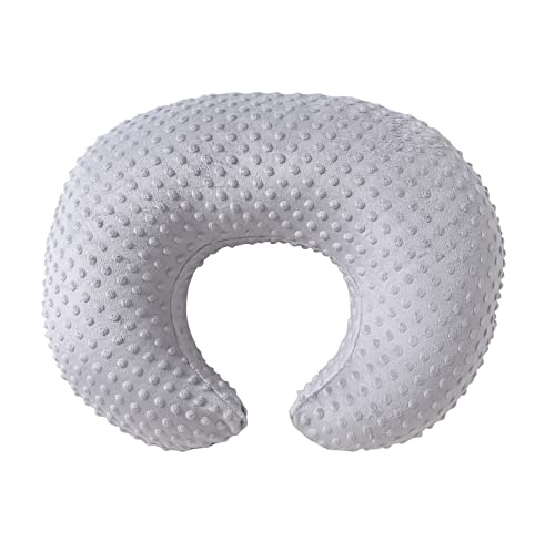 QUENESS Nursing Pillow with Soft Cover Tummy Time Bottle Feeding Support