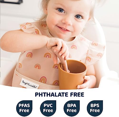 Tiny Twinkle Waterproof Baby Bib - Mess Proof for Kids