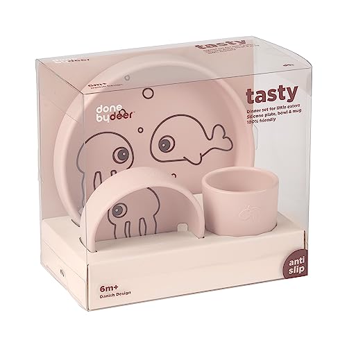 Done by Deer Sea Friends Silicone Dinner Set