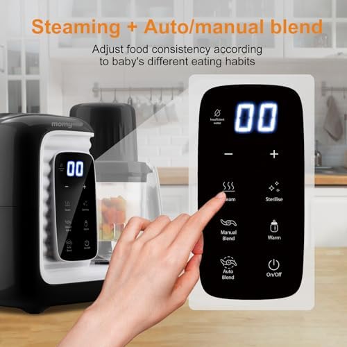 Momyeasy Baby Food Maker with Bottle Warmer