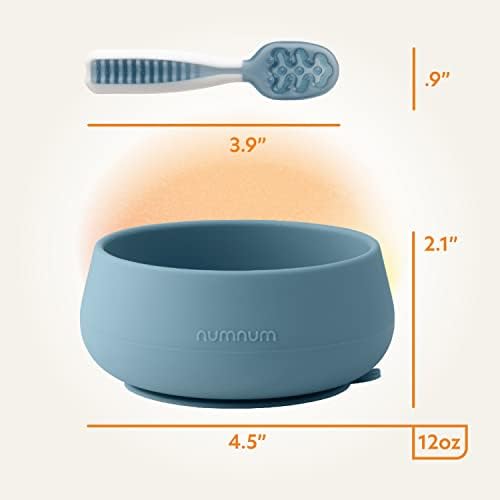 NumNum Suction Bowls for Babies Toddlers BPA-Free Microwave Safe