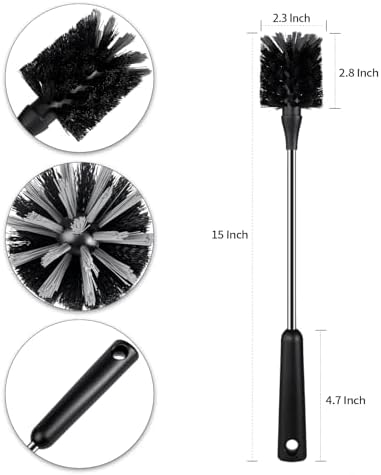 ToGeeKa 2 Pack Water Bottle Brushes