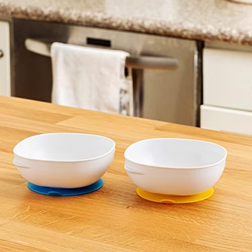 Dr Browns No-Slip Suction Bowl 2-Pack BPA Free