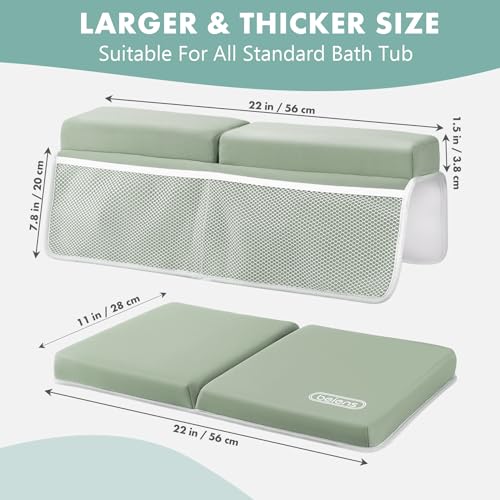 Beiens Bath Kneeler and Elbow Rest Pad Set