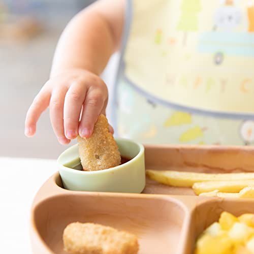 Bumkins Baby Silicone Little Dippers for Mealtime Fun