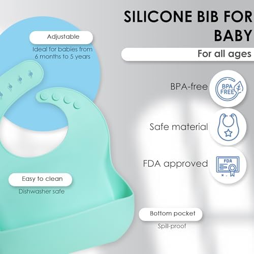 Bluet B 11pcs Silicone Baby Feeding Set - Green