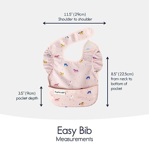 Tiny Twinkle Waterproof Baby Bib - Mess Proof for Kids