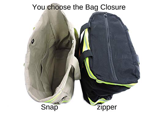 Firefighter Diaper Bag with Custom Options